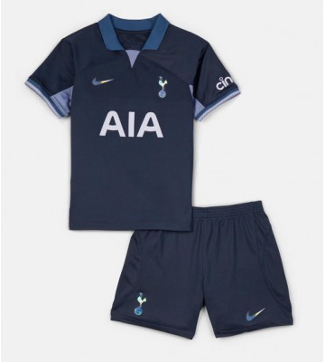 Tottenham Hotspur Segunda Equipación Niños 2023-24 Manga Corta (+ Pantalones cortos)